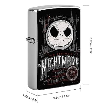 【ナイトメアビフォアクリスマス】ジッポーZippoライターオリジナル加工品 ナイトメアビフォアクリスマス】ジッポーZippoライター